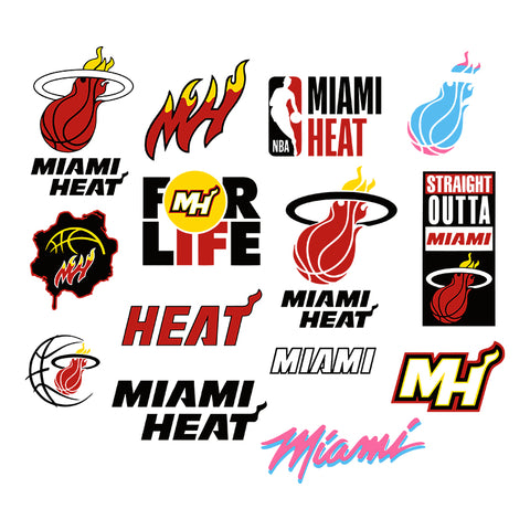 Miami Heat , NBA Basketball SVG, SVG Files,SVG for cut, Digital Cut Files, NBA SVG