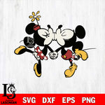 Mickey Minnie valentines 3 svg , mickey valentine's day svg eps dxf png file, digital download