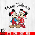 Mickey Mouse Christmas svg eps dxf png file
