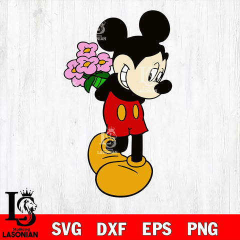 Mickey valentines 5 svg , mickey valentine's day svg eps dxf png file, digital download