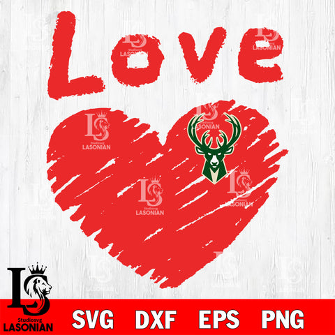 Milwaukee Bucks svg eps dxf png file