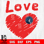 Minnesota Timberwolves svg eps dxf png file