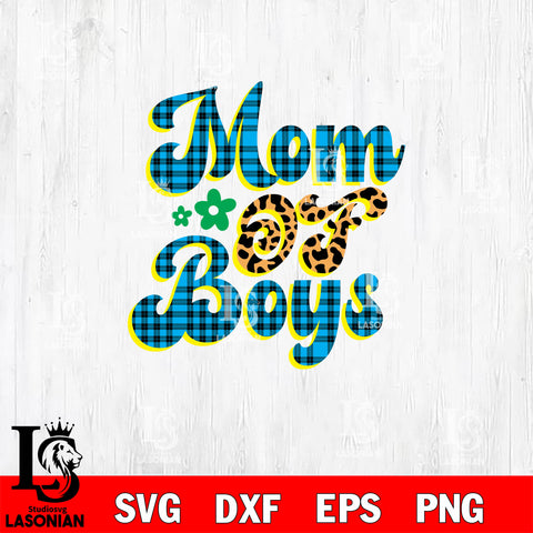 Mom Of Boys 1  svg dxf eps png file