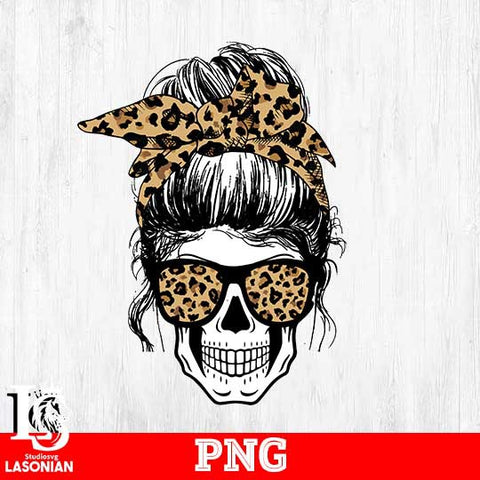 Mom Skull Sublimation png file