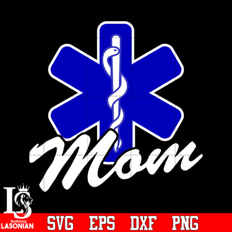 Mom Paramedic svg eps dxf png file