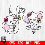 Mom and me Svg Dxf Eps Png file