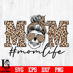 #Momlife skull svg eps dxf png file