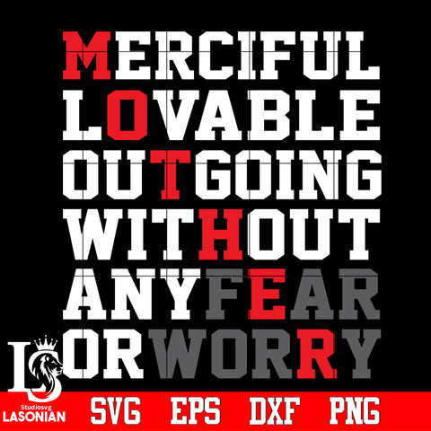 Mother Fear worry Svg Dxf Eps Png file