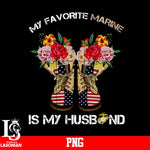 My Favartie Marine Is My Husband PNG file