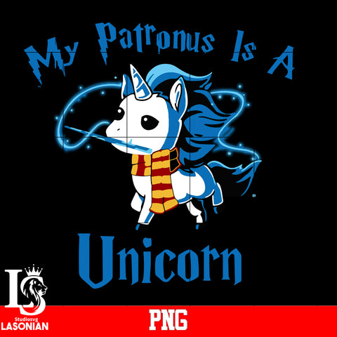 My Patronus Is A Unicorn PNG file
