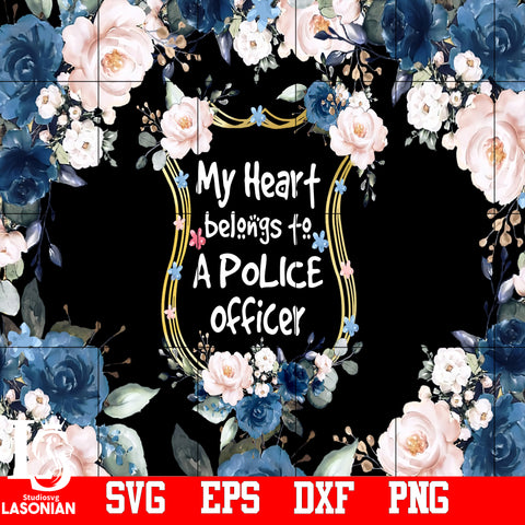 My heart Belongs to A police Officer PNG file