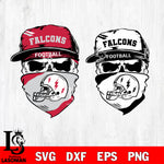 Atlanta Falcons Skull svg,eps,dxf,png file , digital download