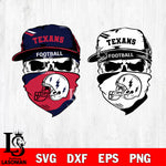 Houston Texans Skull svg,eps,dxf,png file , digital download