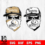 New Orleans Saints Skull svg,eps,dxf,png file , digital download