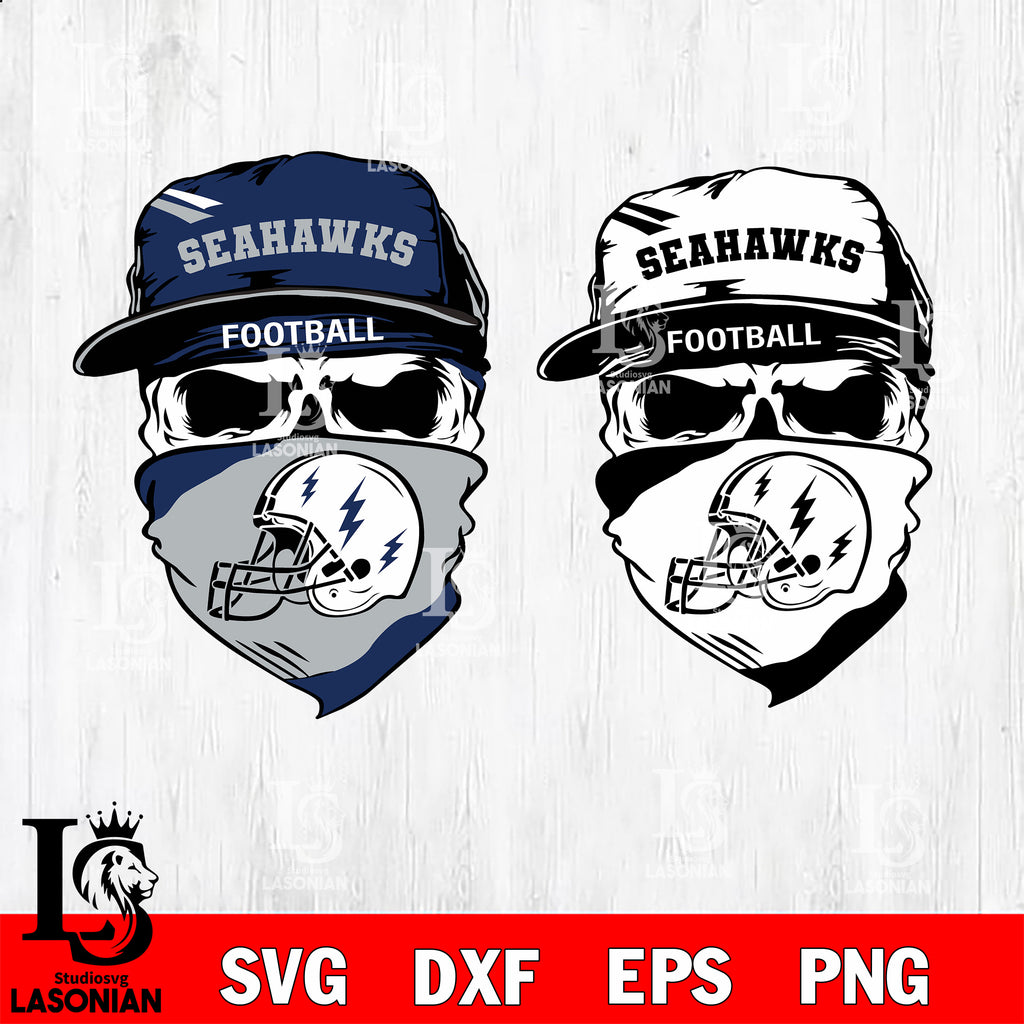 Seattle Seahawks Skull svg,eps,dxf,png file , digital download ... Seattle Seahawks Skull svg,eps,dxf,png file , digital download ...