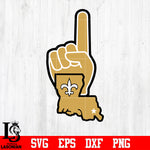 New Orleans Saints maps, svg dxf eps png file