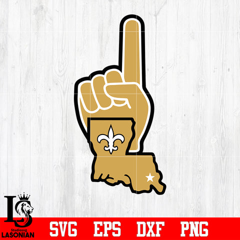 New Orleans Saints maps, svg dxf eps png file