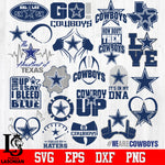 Dallas Cowboys Bundle, bundle Nfl, Bundle sport Digital Cut Files Svg Dxf Eps Png file