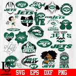 New York Jets Bundle, bundle Nfl, Bundle sport Digital Cut Files Svg Dxf Eps Png file