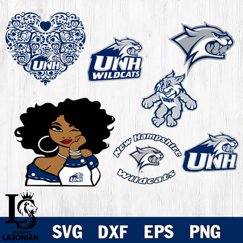 Bundle NCAA New Hampshire Wildcats eps dxf png file