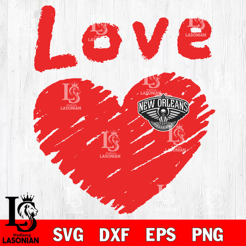 New Orleans Pelicans svg eps dxf png file
