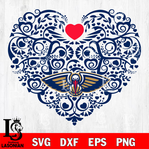New Orleans Pelicans svg eps dxf png file
