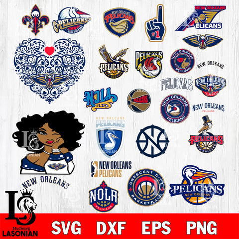 New Orleans Pelicans svg eps dxf png file