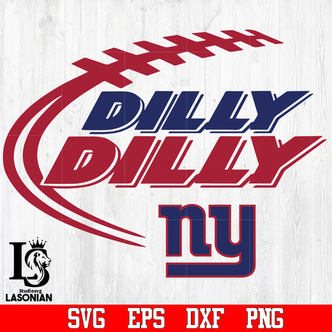 New York Giants Dilly Dilly svg,eps,dxf,png file
