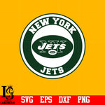 New York Jets circle logo svg,eps,dxf,png file