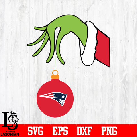 New England Patriots Grinch svg eps dxf png file