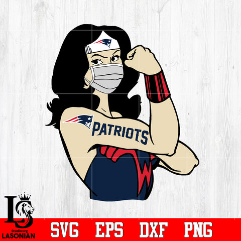 New England Patriots Wonder Woman Svg Dxf Eps Png file Svg Dxf Eps Png file