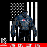 New England Patriots hulk flag svg eps dxf png file