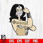 New Orleans Saints Wonder Woman Svg Dxf Eps Png file Svg Dxf Eps Png file