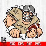 New Orleans Saints football player Svg Dxf Eps Png file