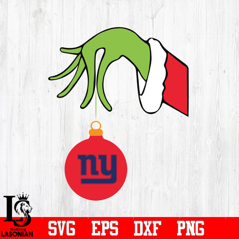 New York Giants Grinch svg eps dxf png file