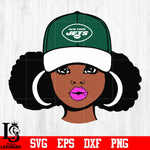New York Jets Girl svg eps dxf png file