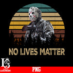 No Lives Matter vintage PNG file