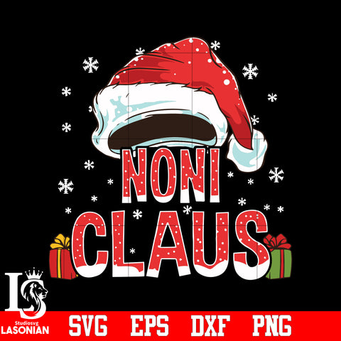Noni Claus,Christmas svg eps dxf png file