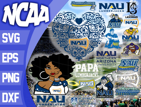 Northern Arizona Lumberjacks svg svg eps dxf png file, bundle ncaa svg, ncaa svg