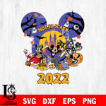 Not So Scary 2022 svg, halloween svg eps dxf png file