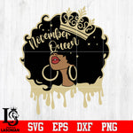 November queen Svg Dxf Eps Png file