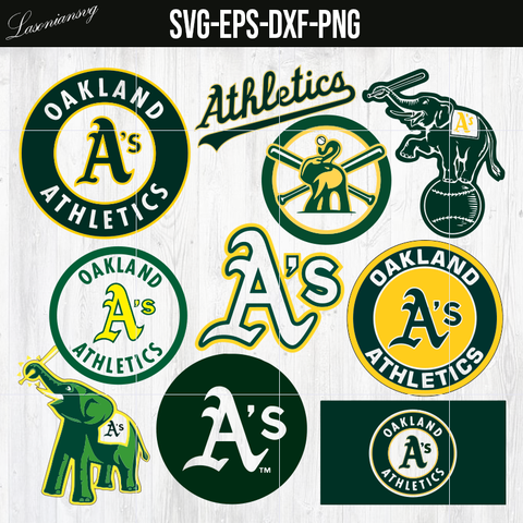 Oakland Athletics SVG, png, dxf, eps, ai