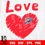 Oklahoma City Thunder svg eps dxf png file