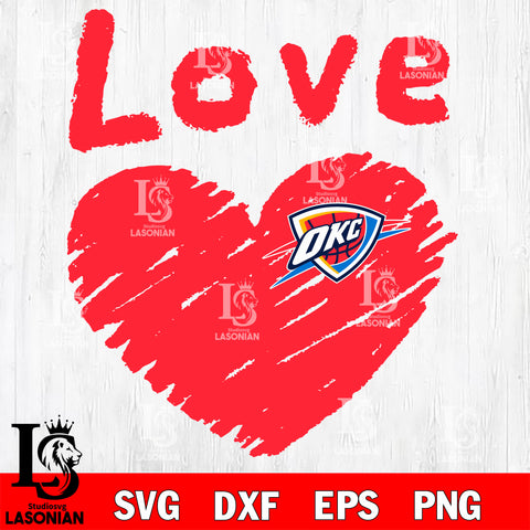 Oklahoma City Thunder svg eps dxf png file