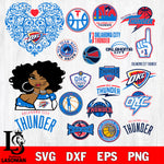 Oklahoma City Thunder svg eps dxf png file