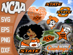 Bundle Oklahoma State Cowboys svg eps dxf png file