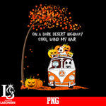 On A Dark Desert Highway Cool Wind My Hair PNG file