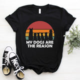 My Dogs Are The Reason svg,eps,dxf,png file