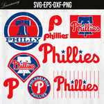 Philadelphia Phillies bundle SVG, png, dxf, eps , clipart, logos, graphics,bundle MLB svg