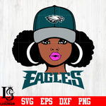Philadelphia Eagles Girl svg eps dxf png file